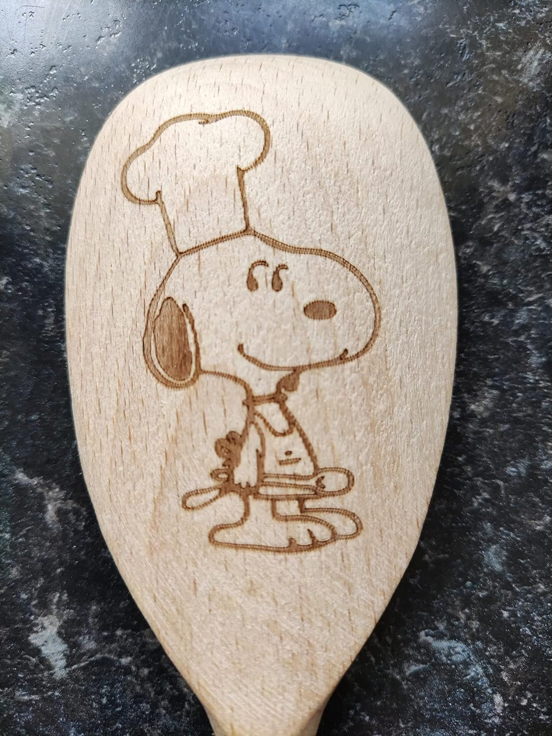 Super süßer Snoopy Holz-Backlöffel