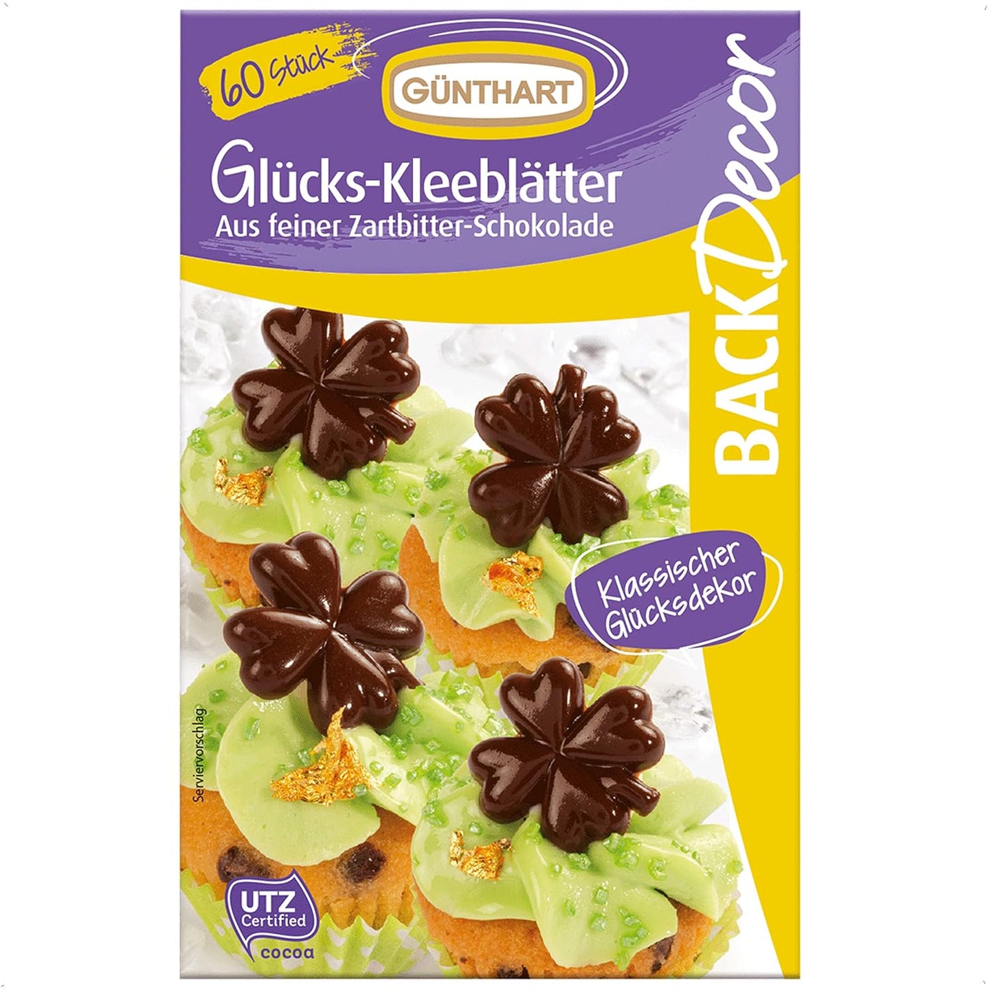 Back-Dekor für Deine Torten, Kuchen und Cupcakes