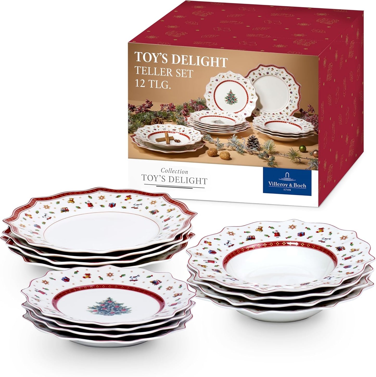 sVilleroy & Boch – Toy'S Delight "Breakfast for Two" Service