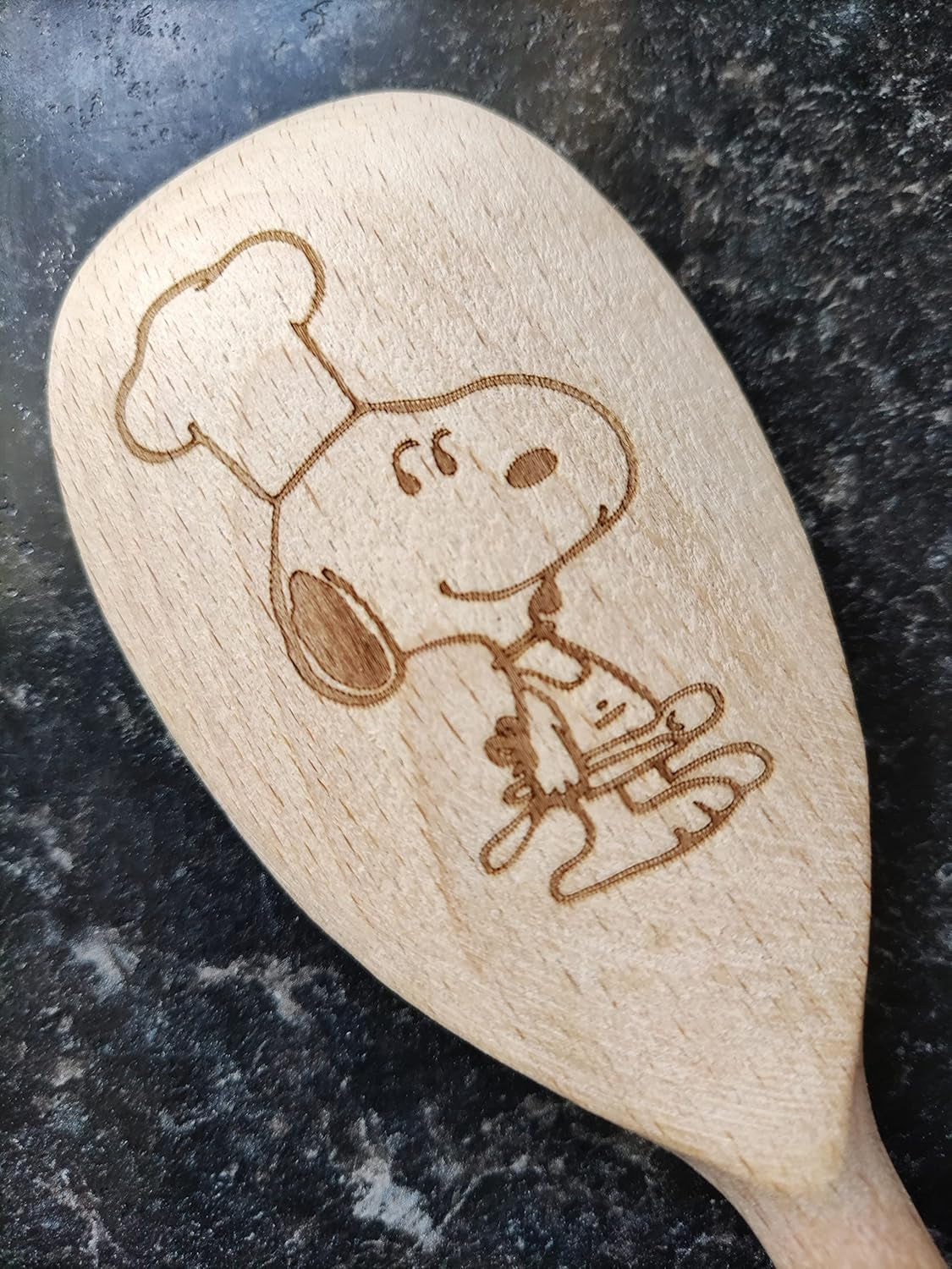 Super süßer Snoopy Holz-Backlöffel