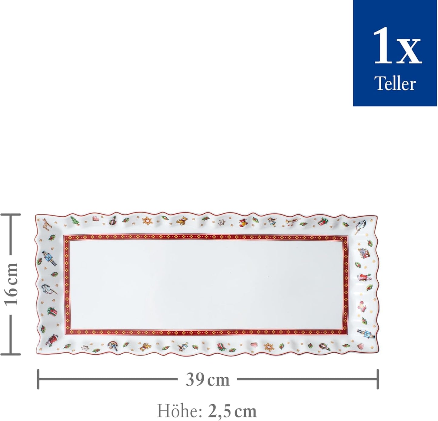 Wunderschöne Villeroy & Boch Toy's Delight Königskuchenplatte