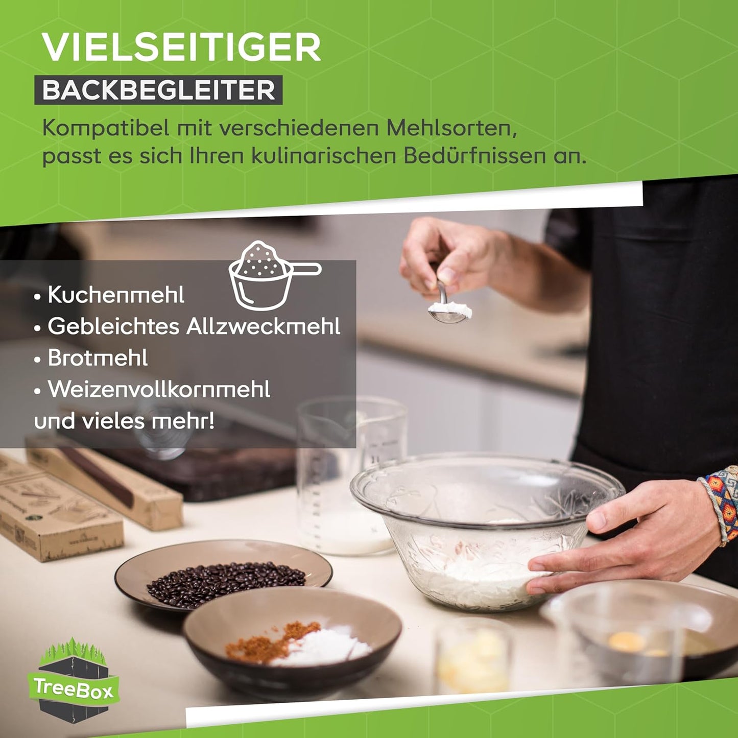 Profi Teigrolle aus Silikon und Edelstahl