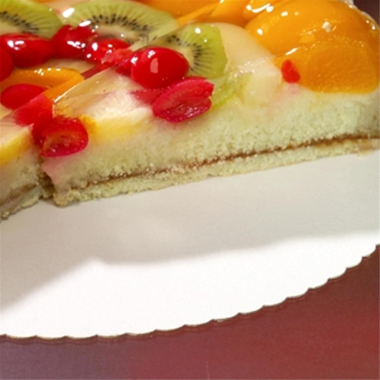 100 Torten-Unterlagen aus Pappe, Ø 28 cm