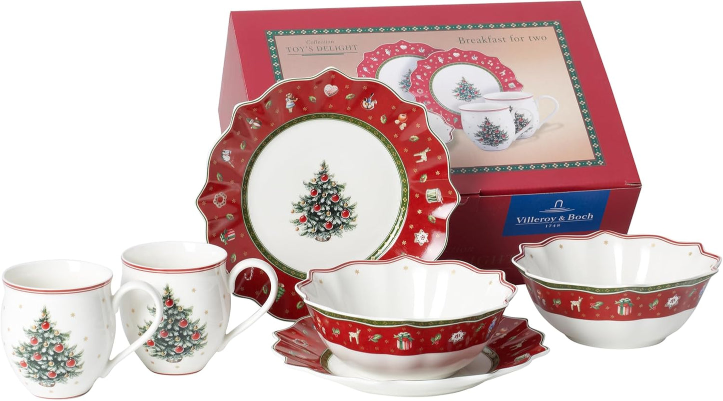 Villeroy & Boch Toy's Delight Frühstücksset für zwei Personen