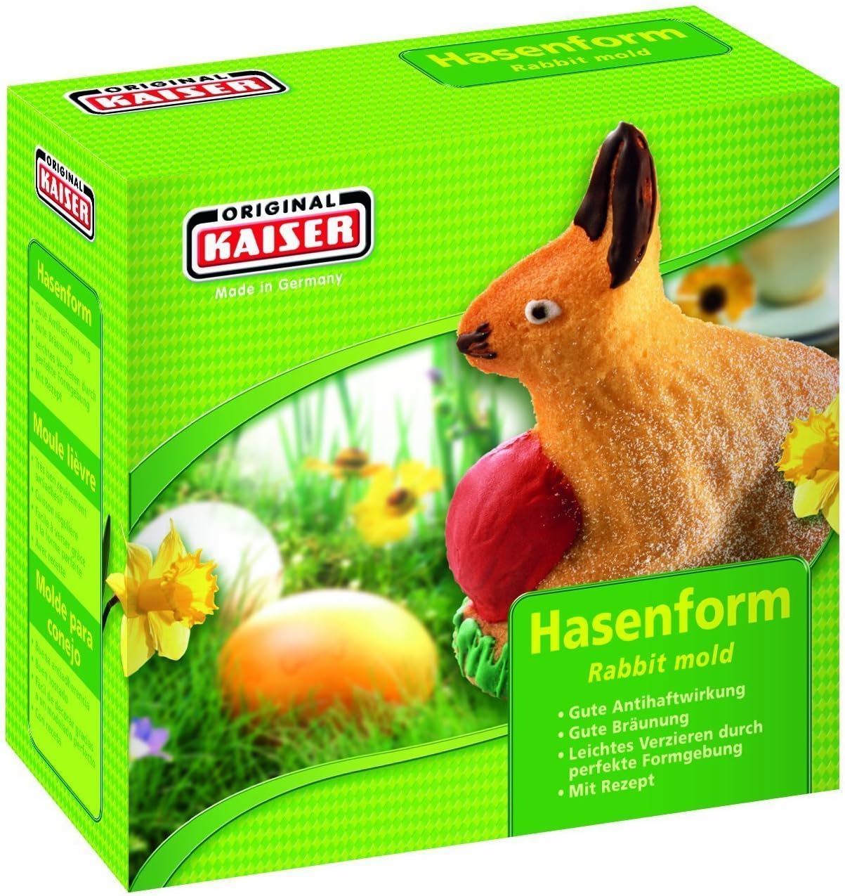 Osterbackformen Lamm und Hase, zweiteiliges Spar-Set