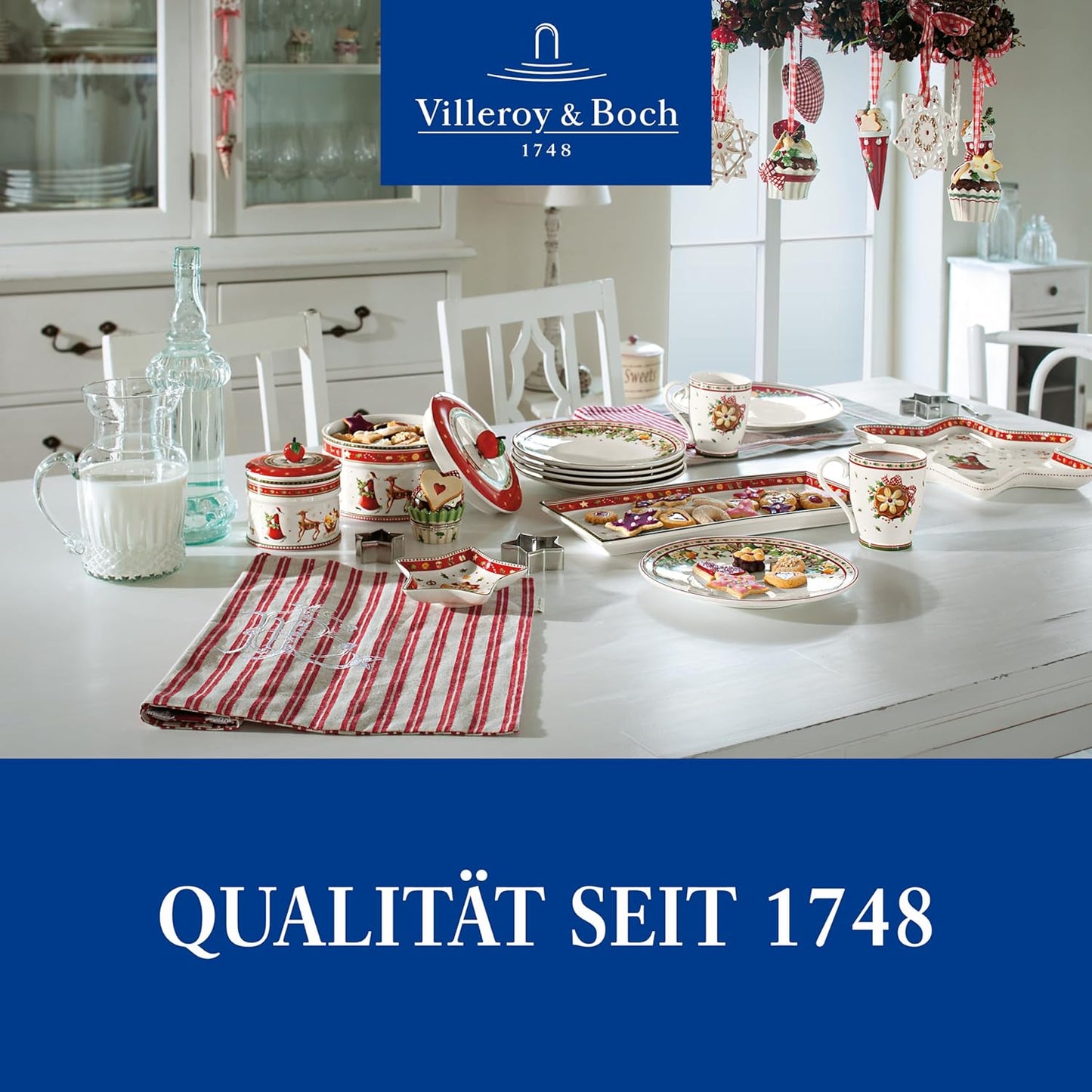 Villeroy & Boch Winter Bakery Delight Plätzchendose aus Porzellan