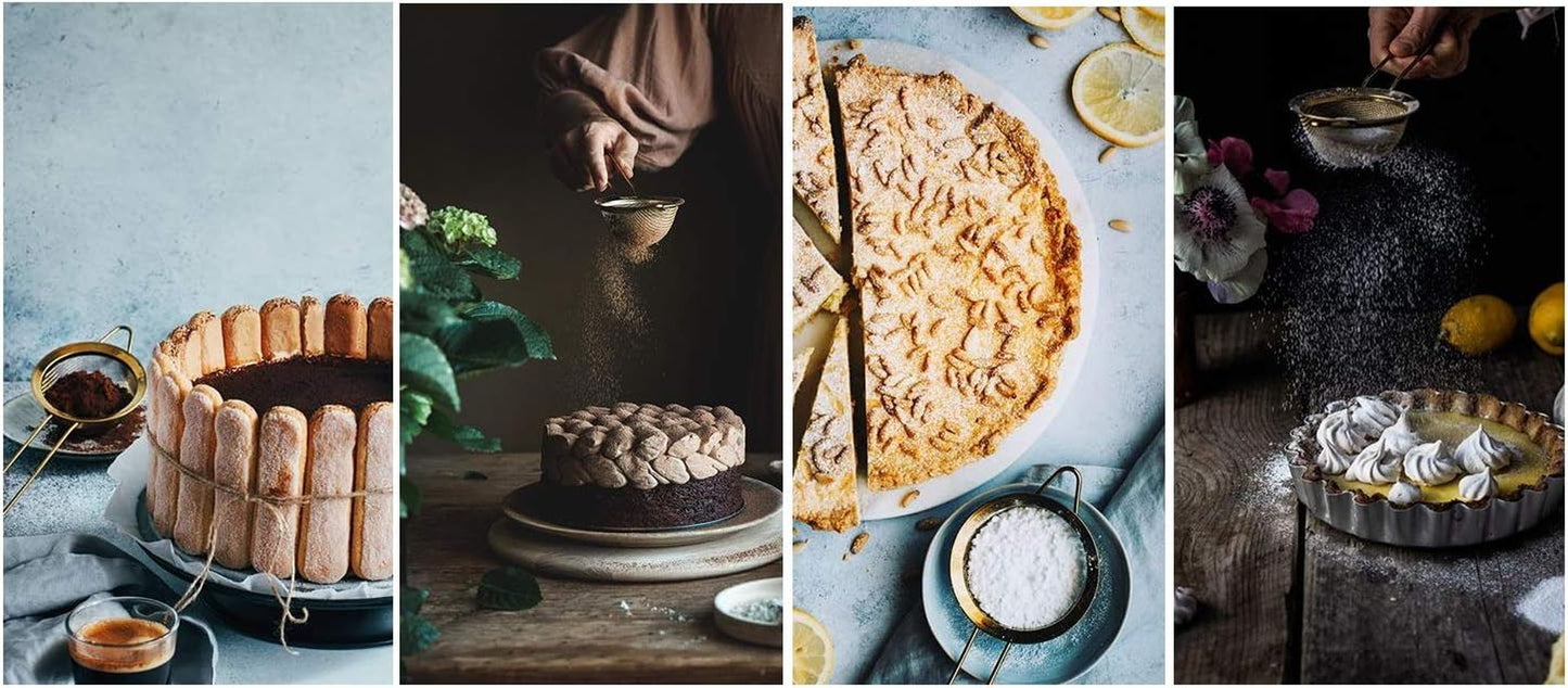 Hochwertiges Küchensieb-Set aus Edelstahl