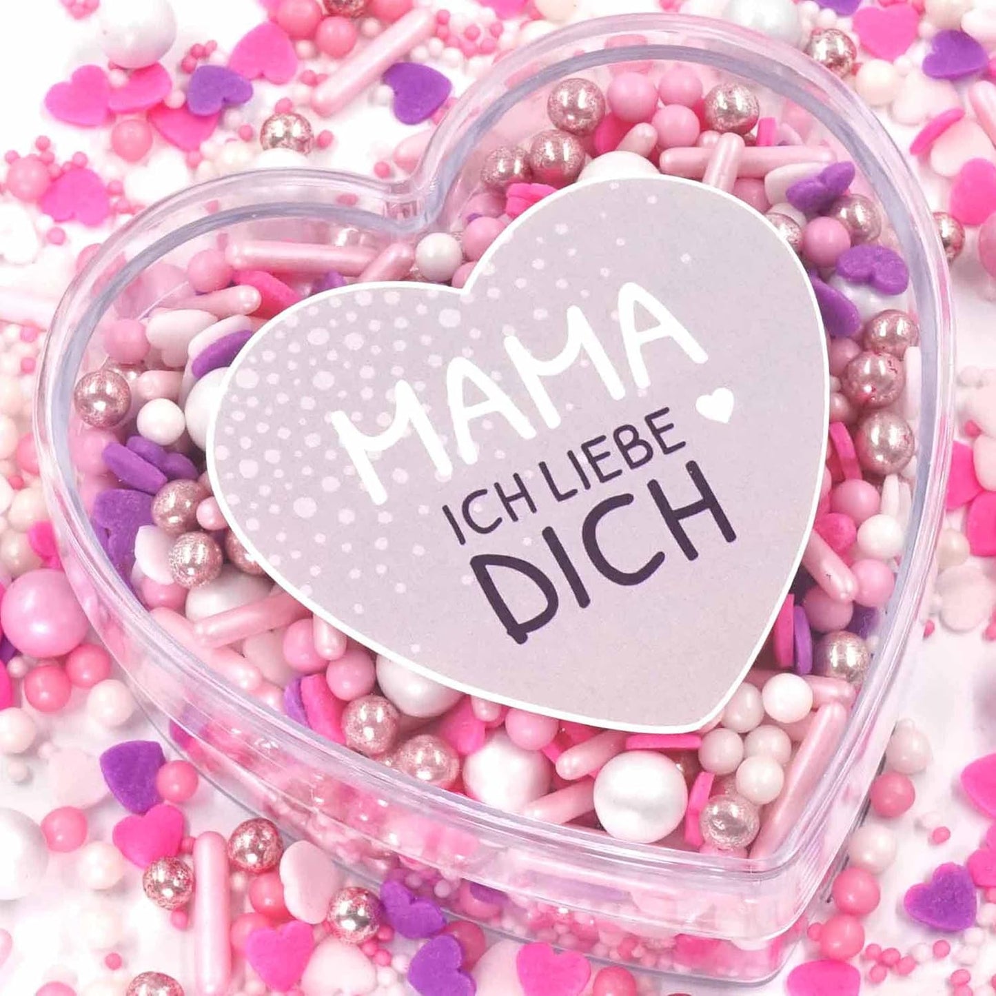 Streusel-Mix Dornröschen in Rosa und Weiss