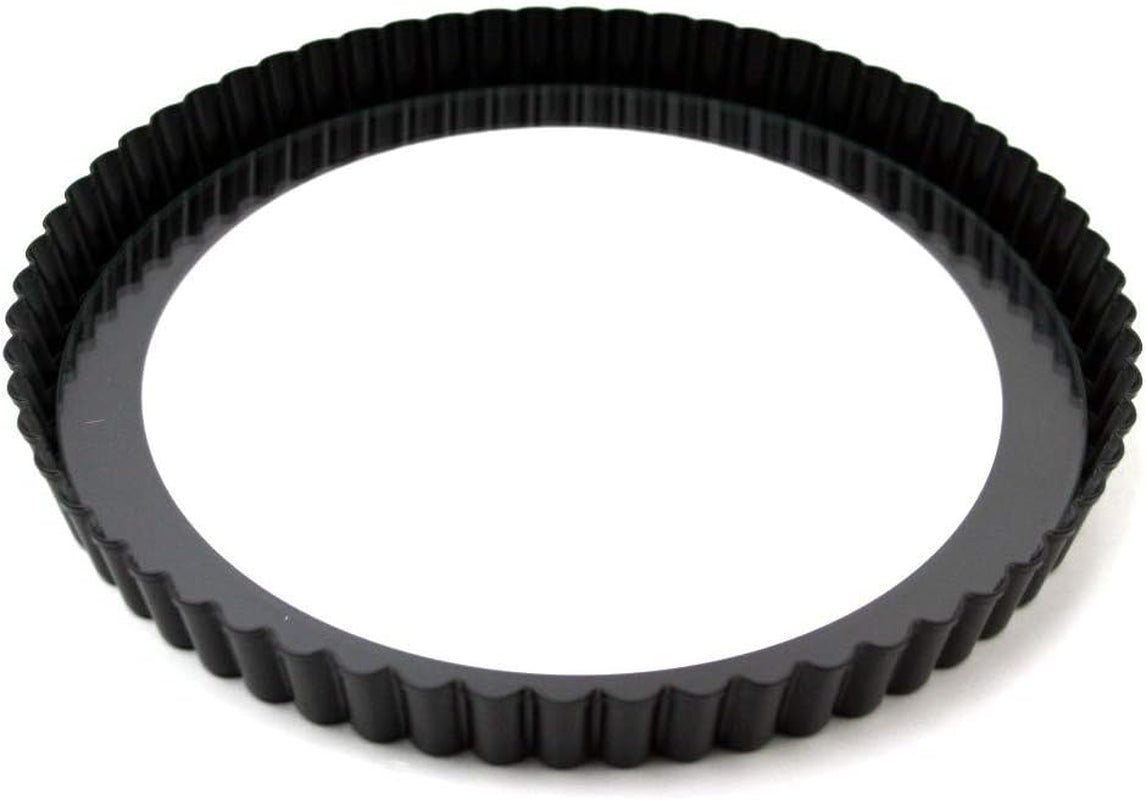Tarteform mit Hebeboden aus Kristall-Glas