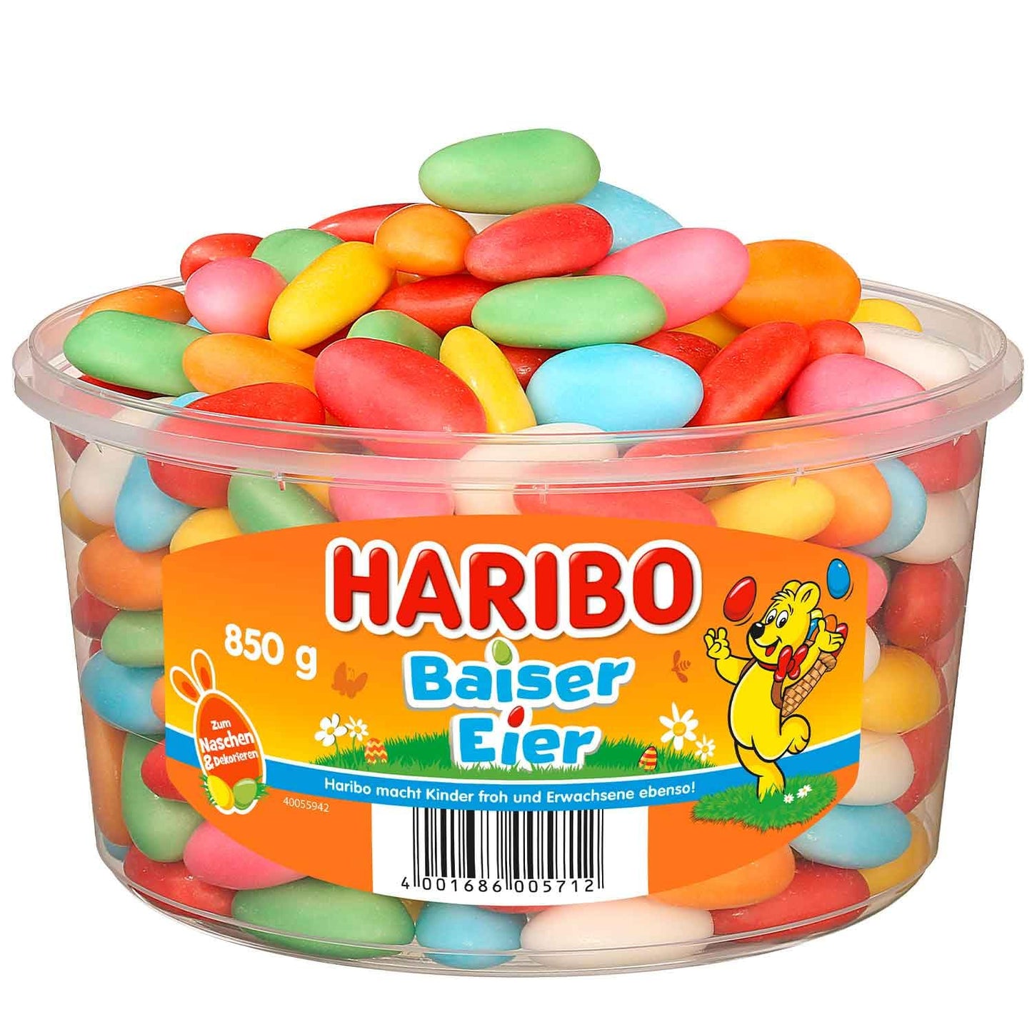 Bunte Baiser-Ostereier