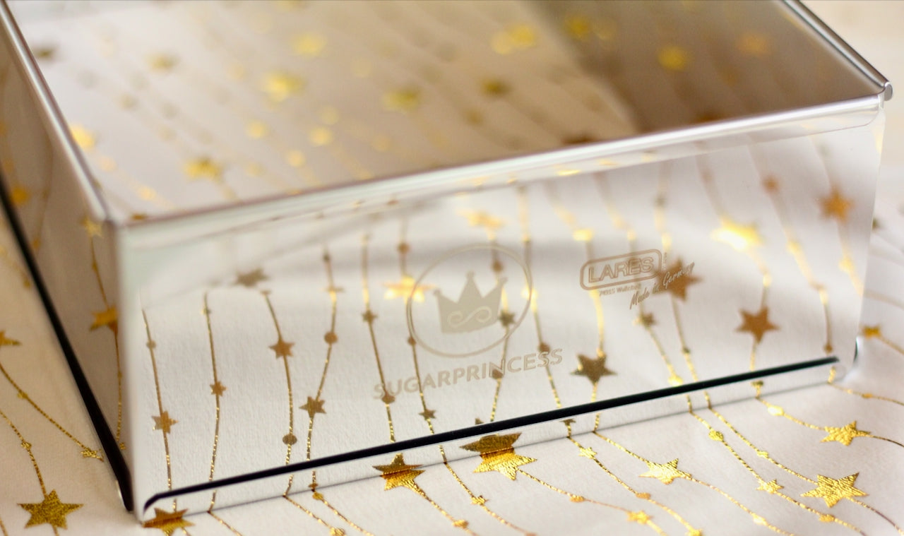 Yushkas zerlegbarer Backrahmen aus hochwertigem Edelstahl