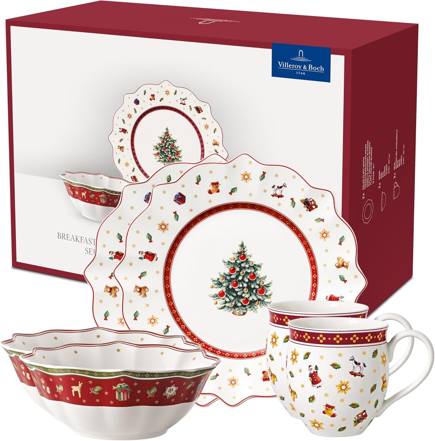 Villeroy & Boch Toy's Delight Frühstücksset für zwei Personen