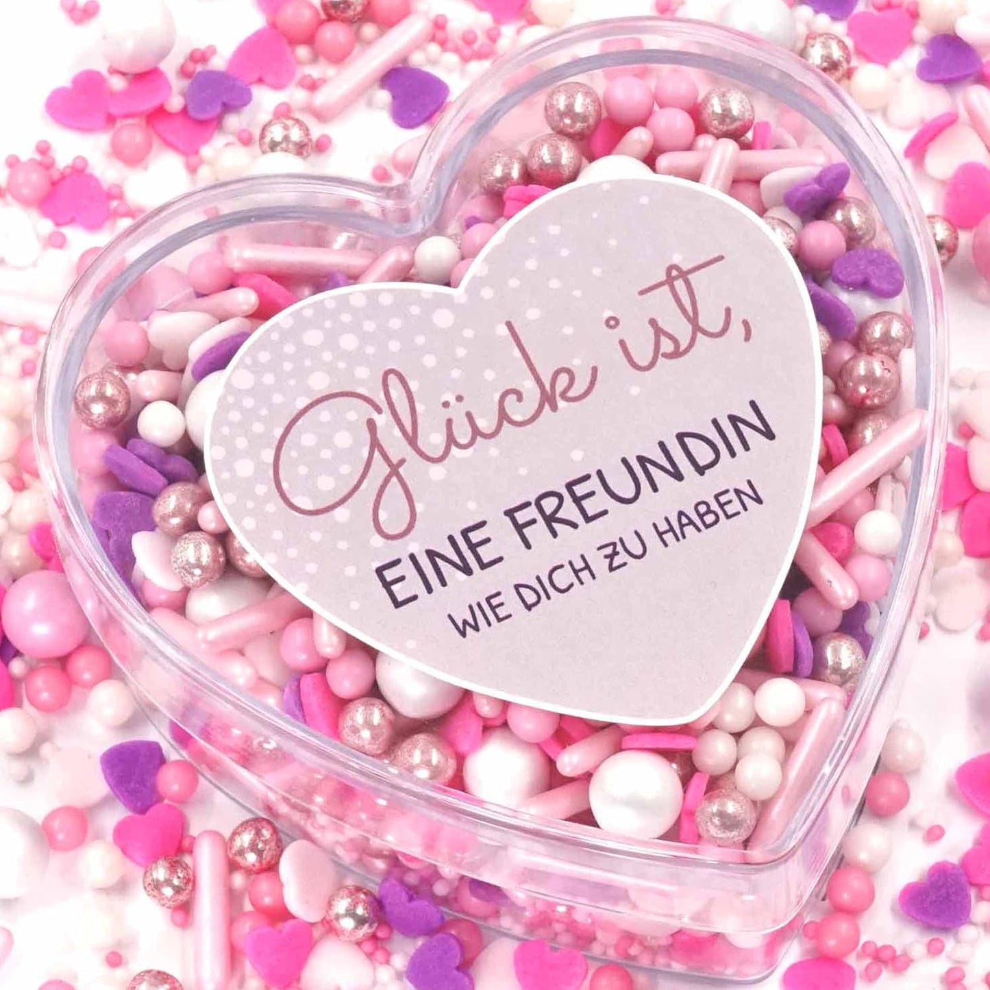 Streusel-Mix Dornröschen in Rosa und Weiss