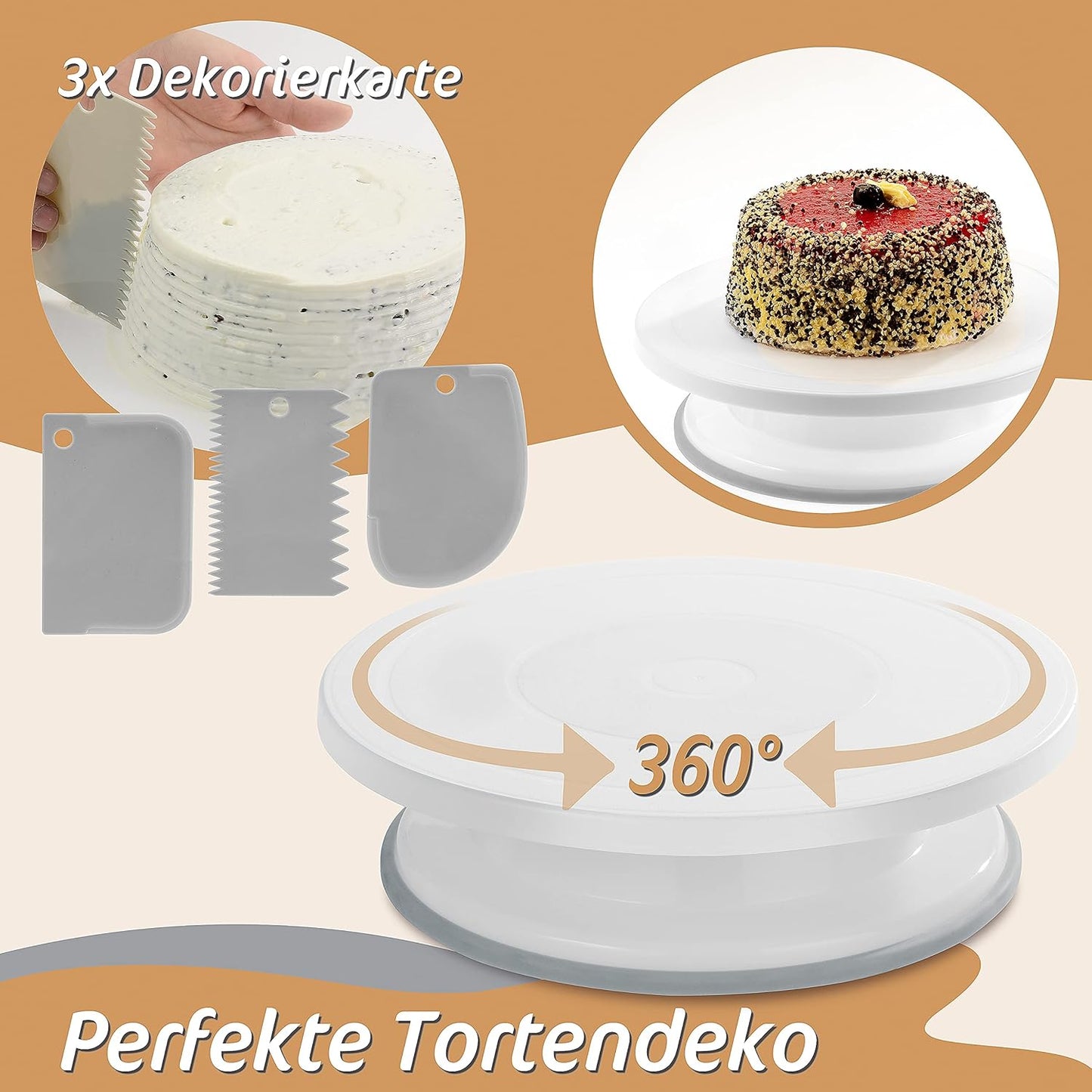 Torten-Zubehör Starter-Set