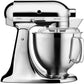 Yushkas Lieblings-Küchenmaschine! Kitchenaid Artisan mit 2 Schüsseln und Zubehör aus Edelstahl, 4.8 l