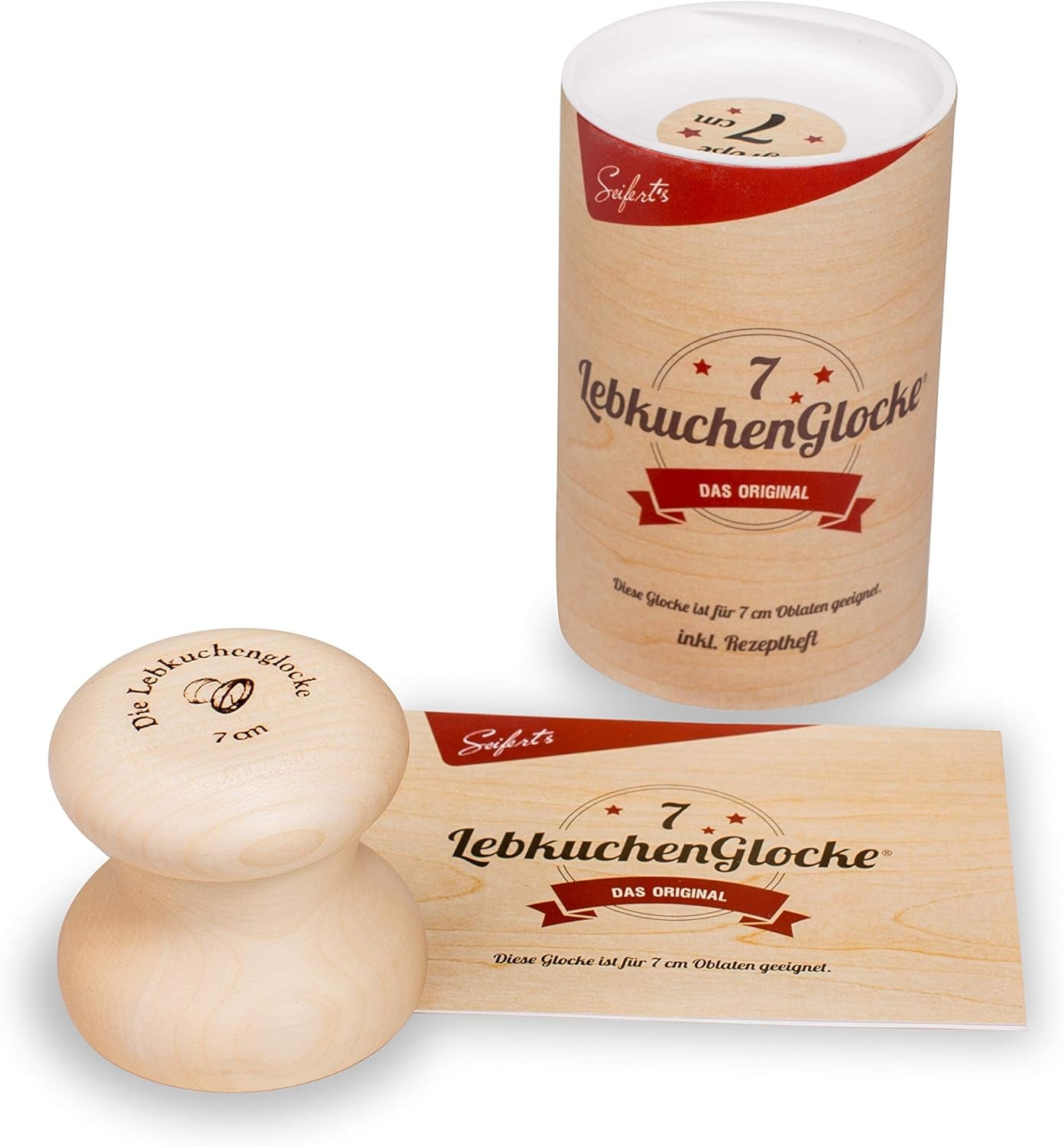 Lebkuchenglocke aus Holz