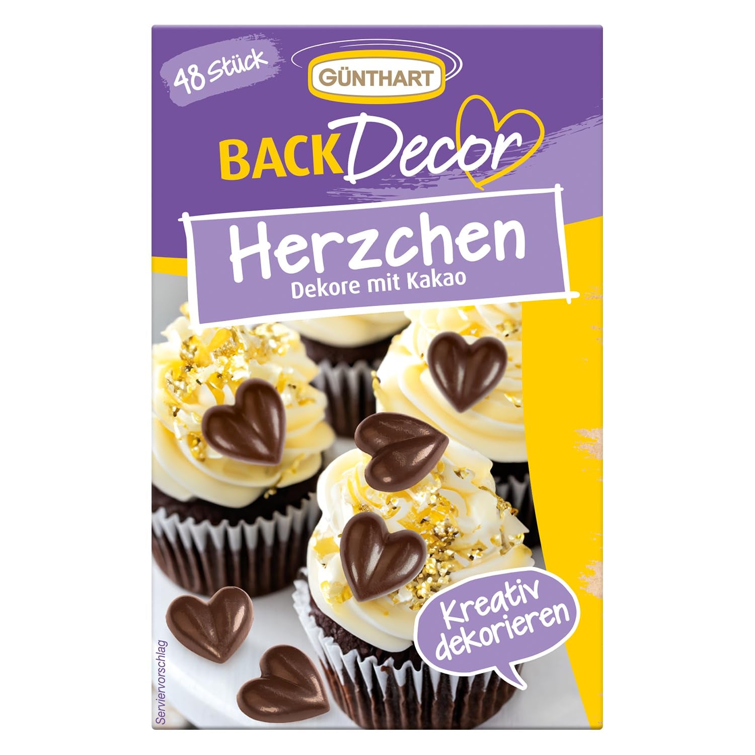 Back-Dekor für Deine Torten, Kuchen und Cupcakes