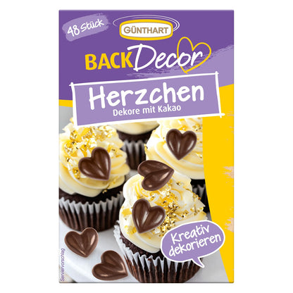 Back-Dekor für Deine Torten, Kuchen und Cupcakes