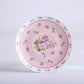 Kaffeetasse Und Untertasse, Shabby Chic, Vintage, Porzellan, Vogel Schmetterling, Flora, Geschenk-Box (Rose Pink)