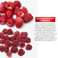 Himbeeren für Backen und Müsli, gefriergetrocknet
