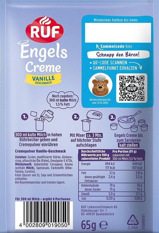 Vanille-Creme für schnelle Tortenfüllungen