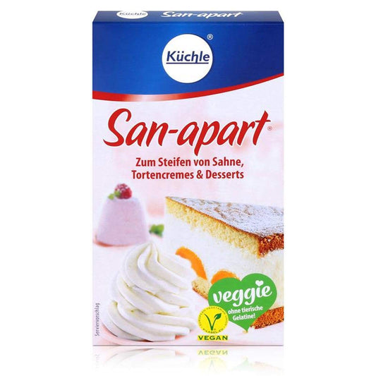 Küchle San-Apart 125G - Zum Steifen Von Sahne,Tortencremes & Desserts (3Er Pack)