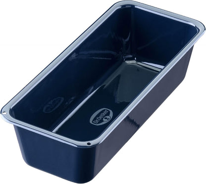 Königskuchenform aus Emaille in Blau