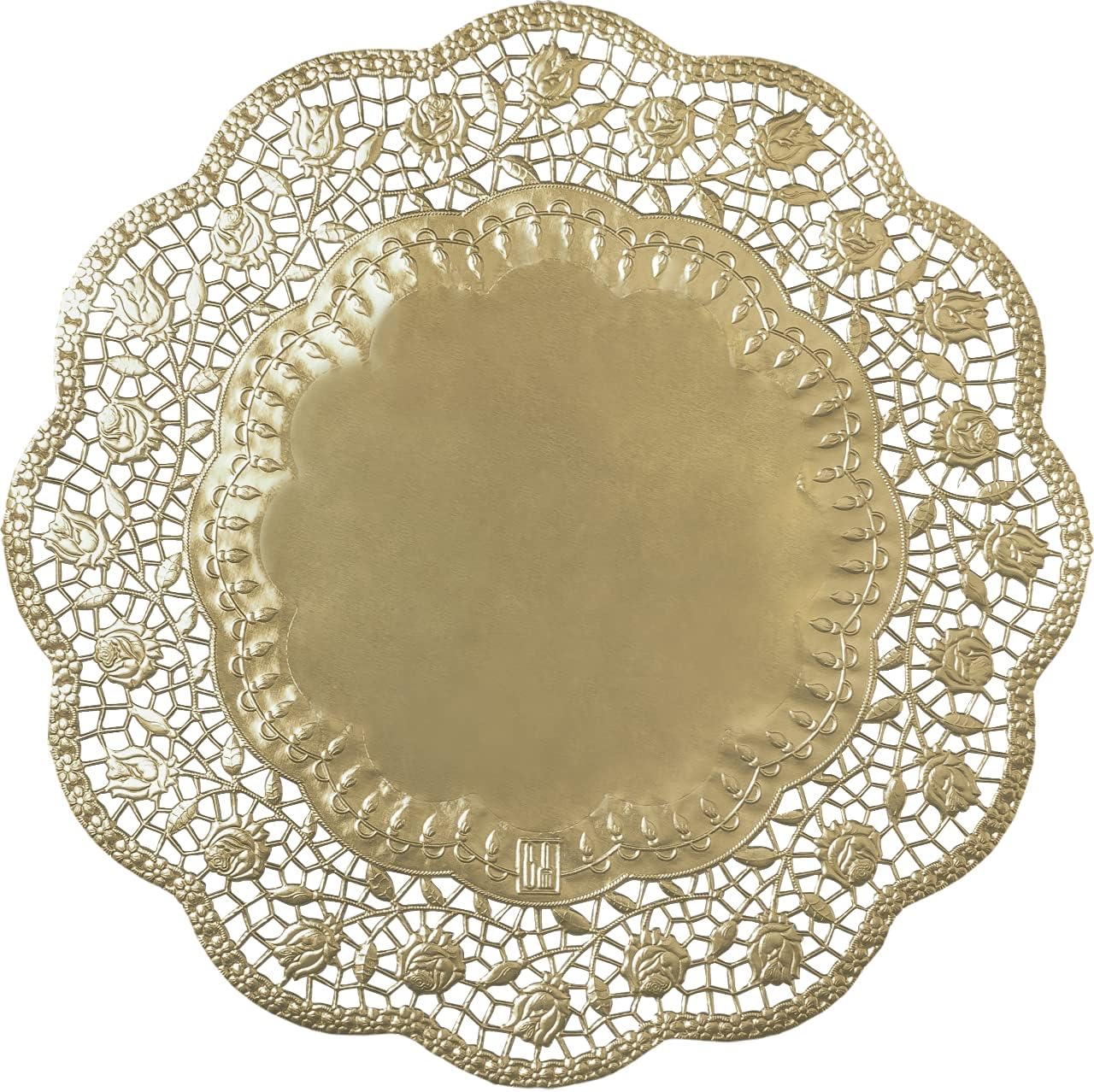 Goldene Tortenspitze - 100 Stück - Made in Germany