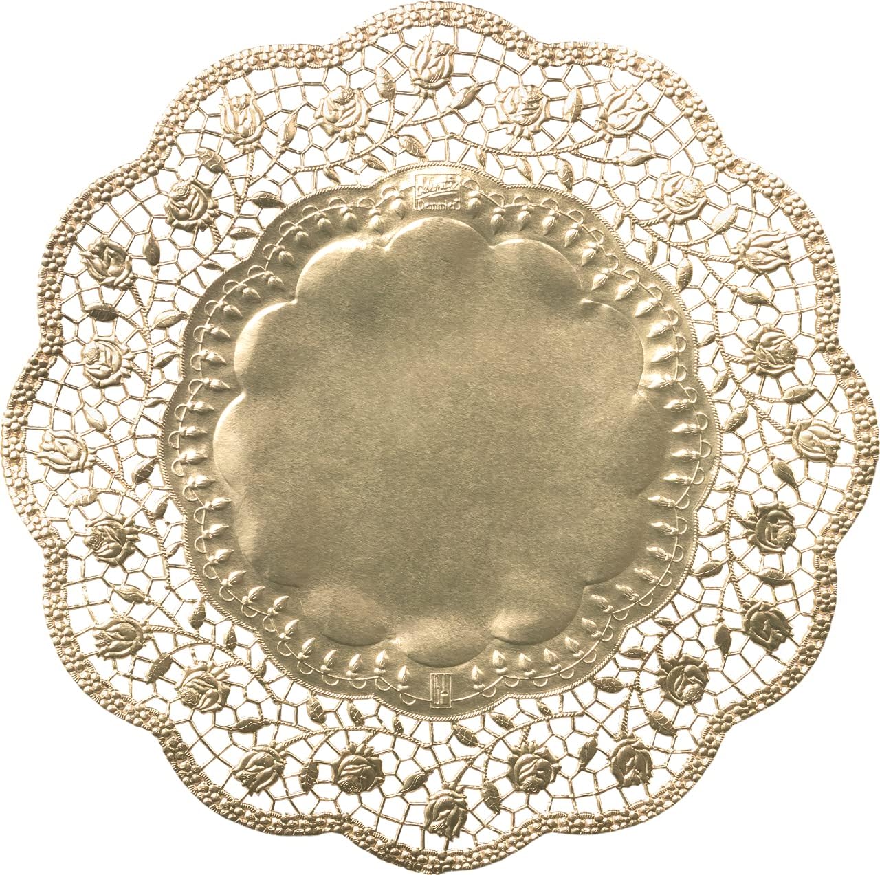 Goldene Tortenspitze - 100 Stück - Made in Germany