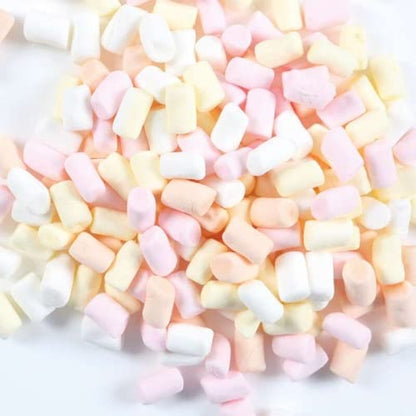Mini Marshmallows, 10000 g, Leckere Dekoration Für Cupcakes, Kuchen, Gebäck und Getränke in Pastellfarben