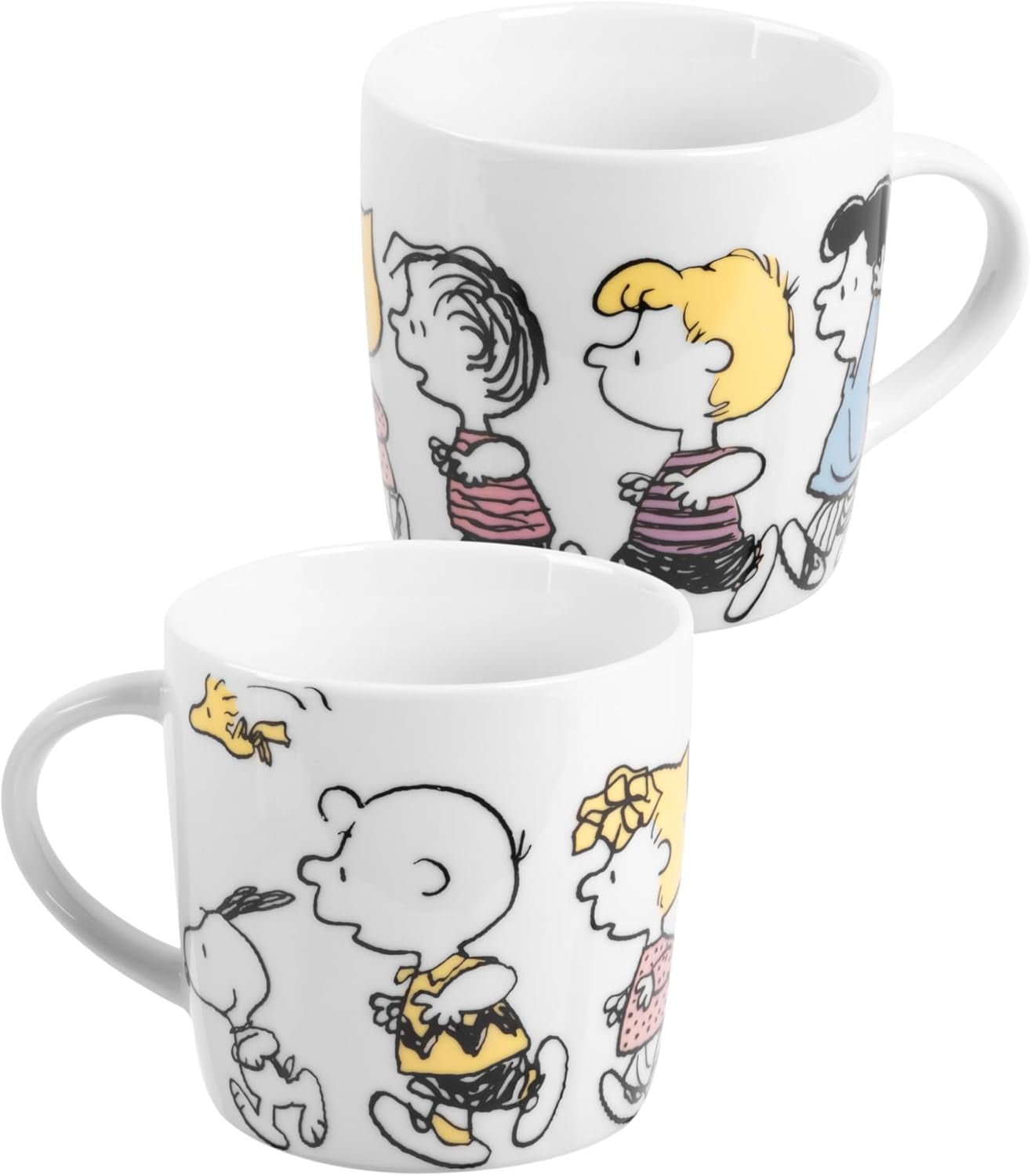 The Peanuts Frühstücksset Snoopy aus Porzellan