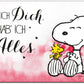 Snoopy Collection - Frühstücksbrettchen Hab ich Dich, Hab ich alles