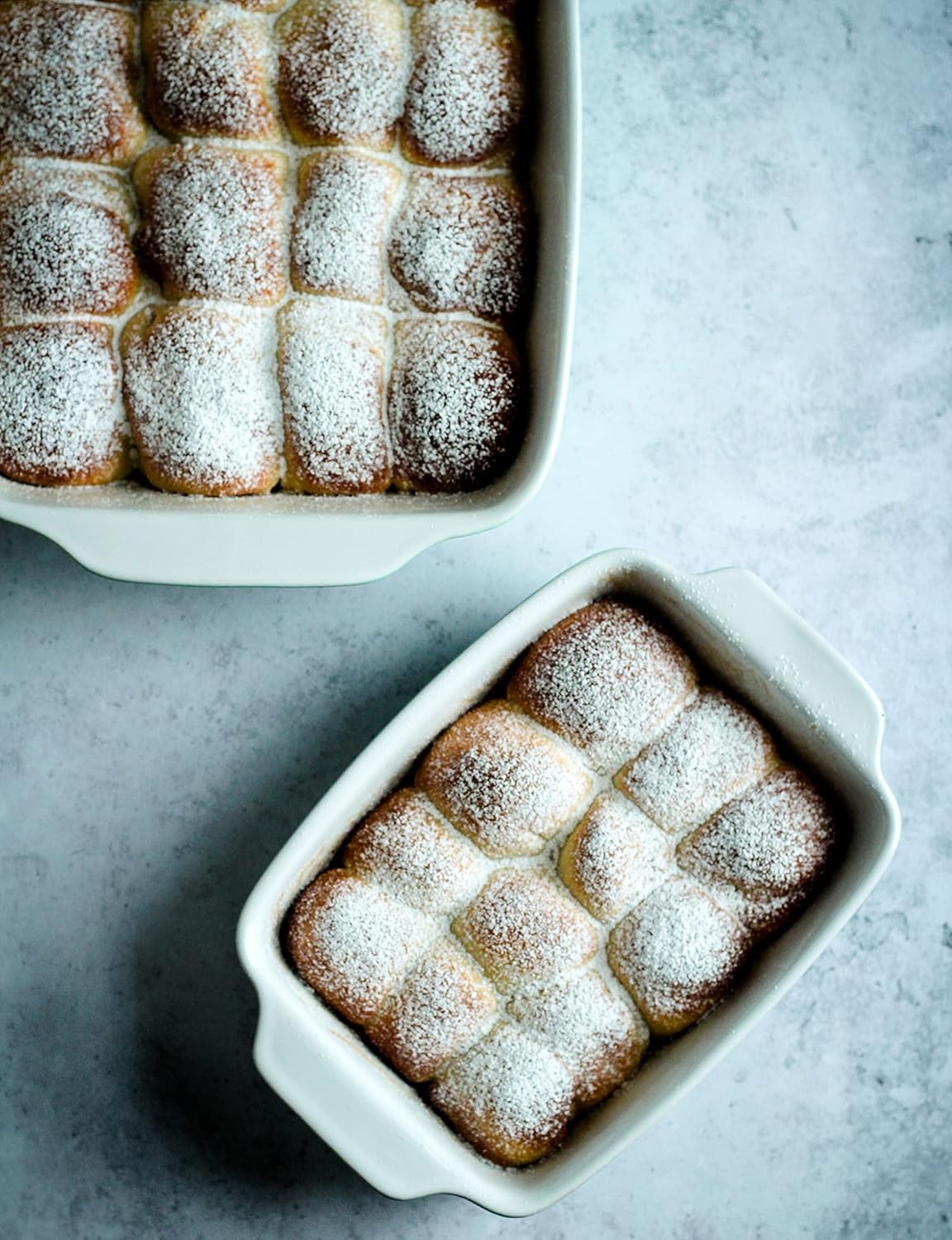 Rechteckige Auflauf- und Backformen aus Keramik