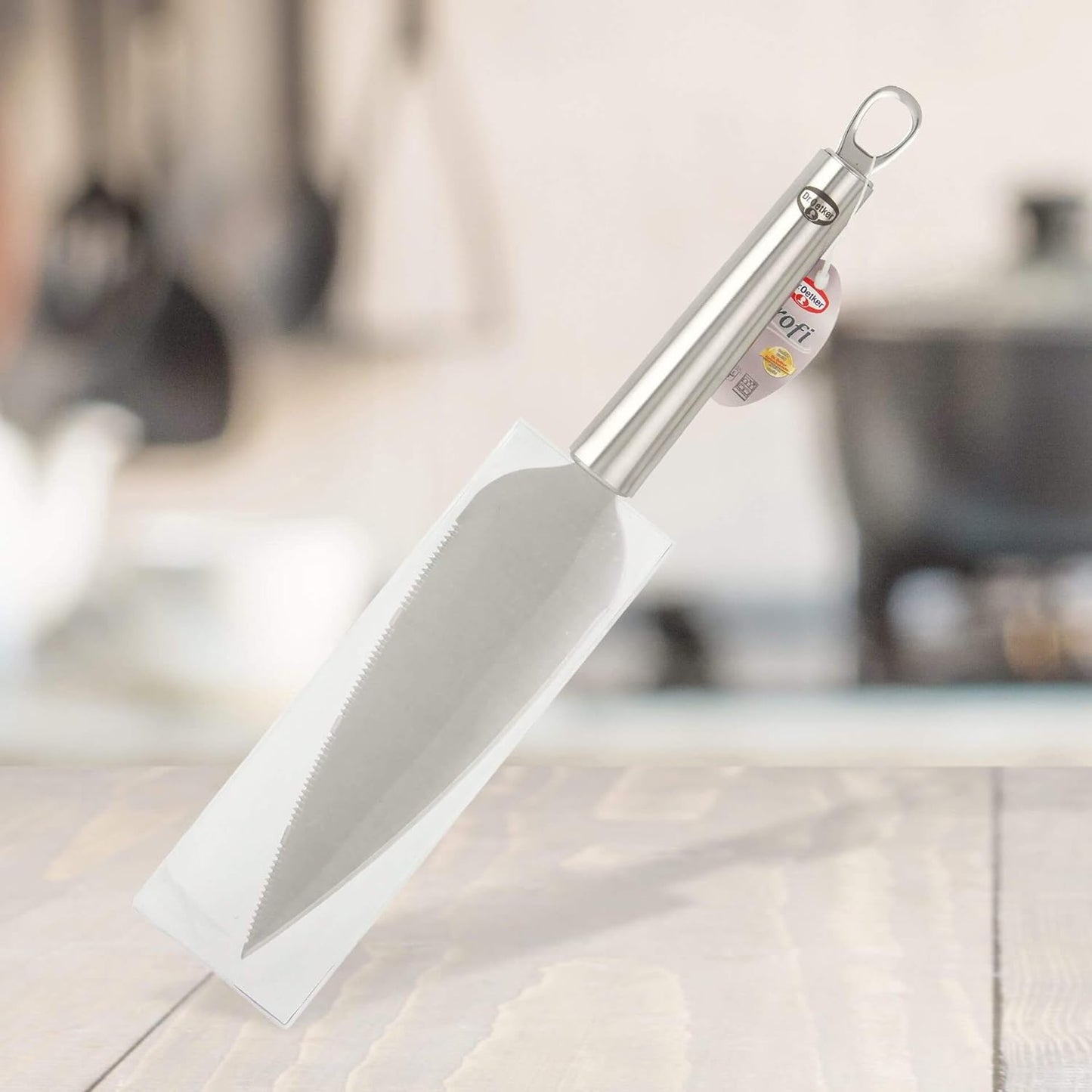 Yushkas Profi-Tortenmesser 2 in 1: Tortenmesser und Tortenheber