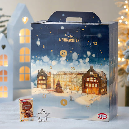 Adventskalender 2025 Gefüllt Mit Produkten in Originalgröße – Streng Limitierter Weihnachtskalender Mit 18 Food Und 8 Non-Food Artikeln – Eine Besondere Geschenkidee - Über 3 Kg Gewicht