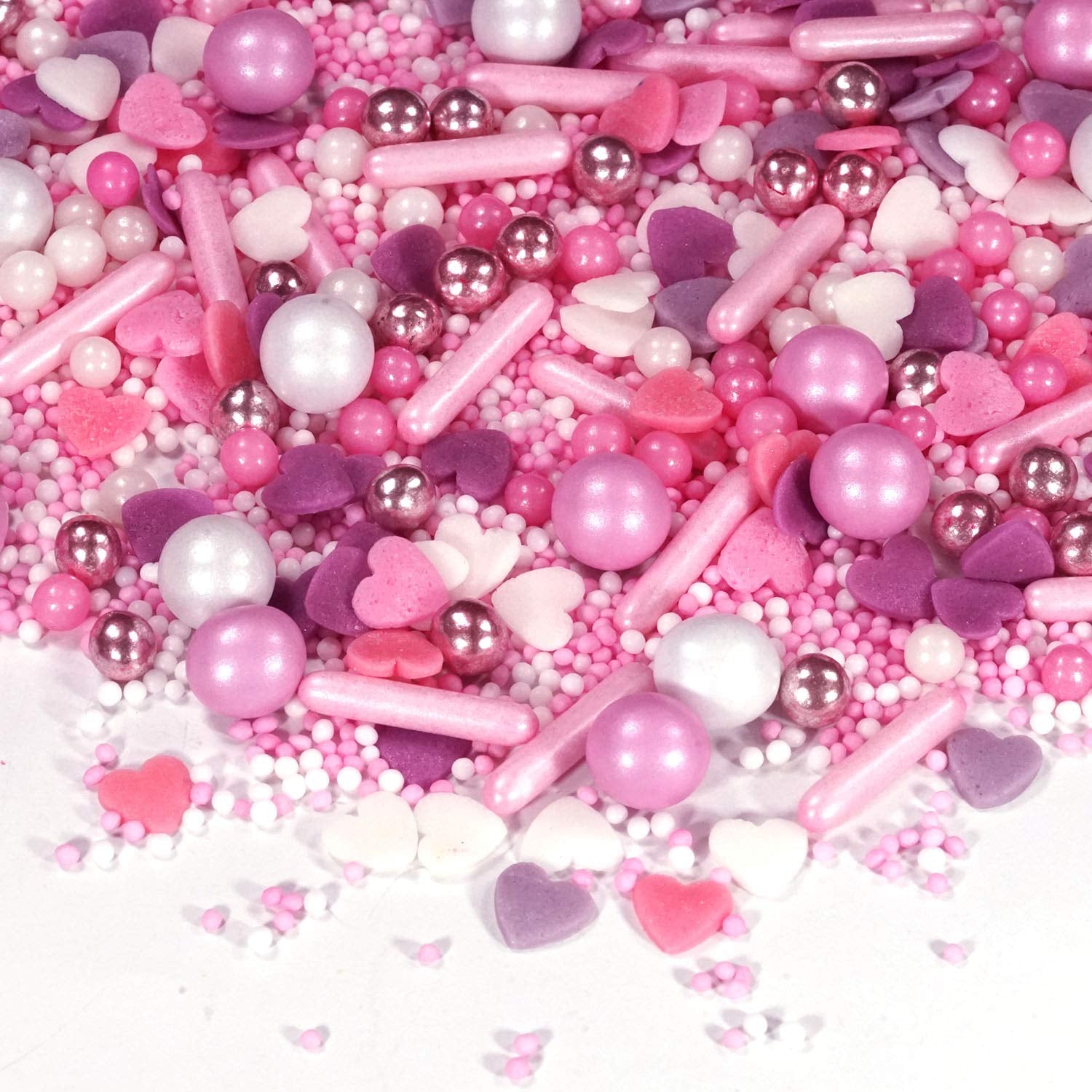 Streusel-Mix Dornröschen in Rosa und Weiss