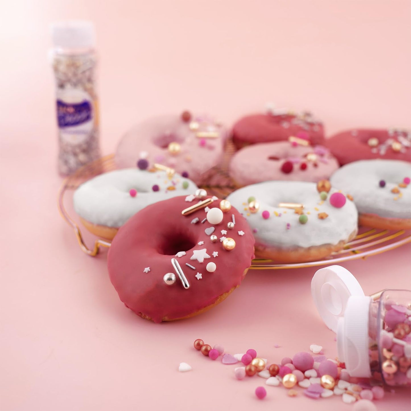 Weihnachtlicher Streuselmix White Glam