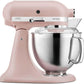 Yushkas Lieblings-Küchenmaschine! Kitchenaid Artisan mit 2 Schüsseln und Zubehör aus Edelstahl, 4.8 l