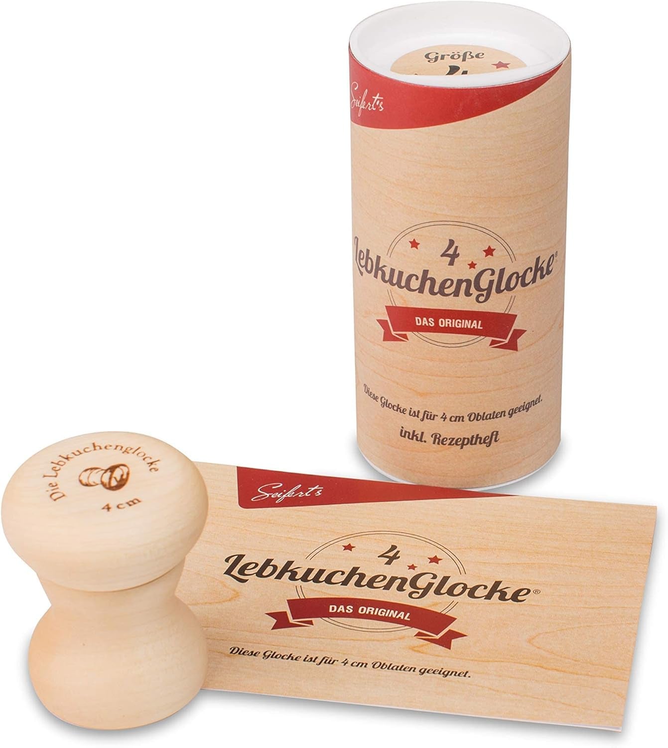Lebkuchenglocke aus Holz