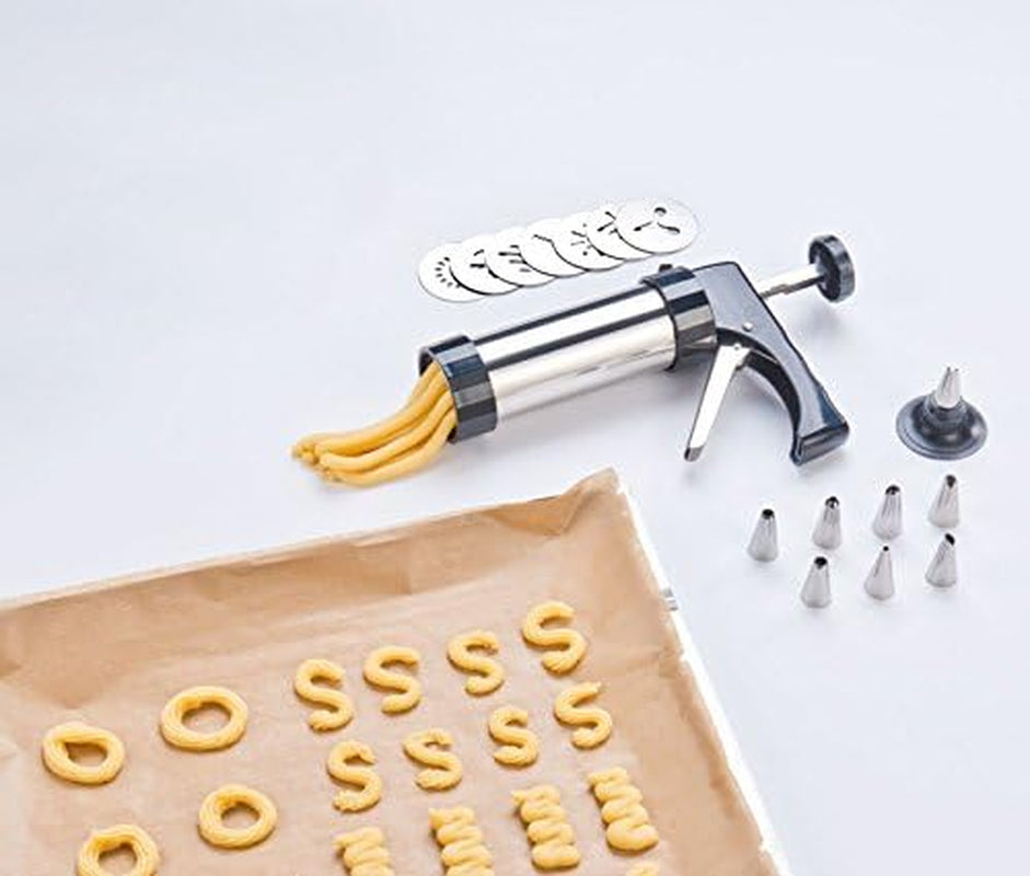 Hochwertige Edelstahl-Gebäckpresse und Garnierspritze – SUGARPRINCESS SHOP