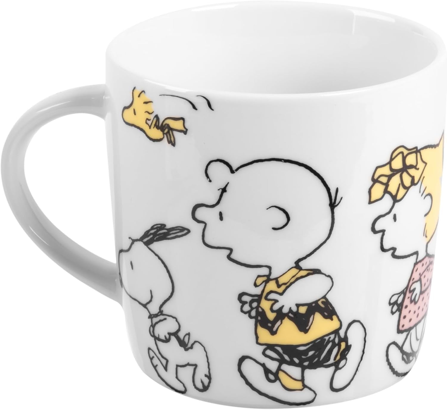 The Peanuts Frühstücksset Snoopy aus Porzellan