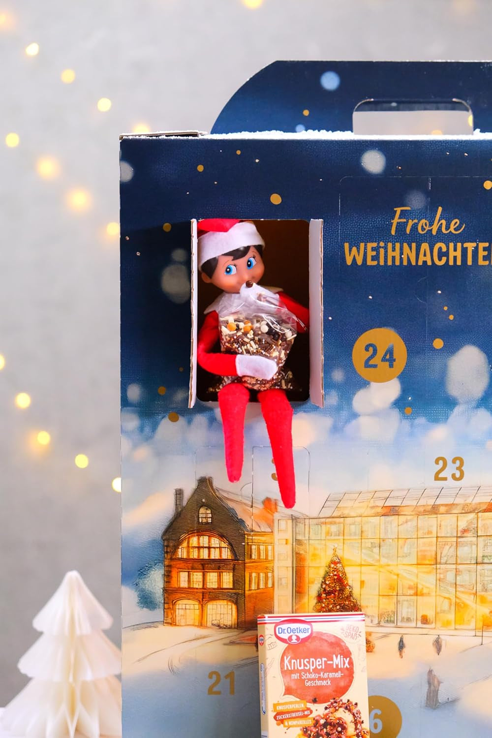 Adventskalender 2025 Gefüllt Mit Produkten in Originalgröße – Streng Limitierter Weihnachtskalender Mit 18 Food Und 8 Non-Food Artikeln – Eine Besondere Geschenkidee - Über 3 Kg Gewicht
